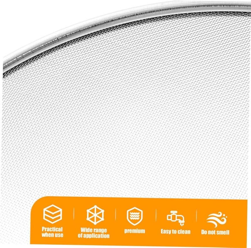 Veemoon 2 Pack Splatter Screen Cover for Frying Pan Stove Top Grease Guard - Image 4